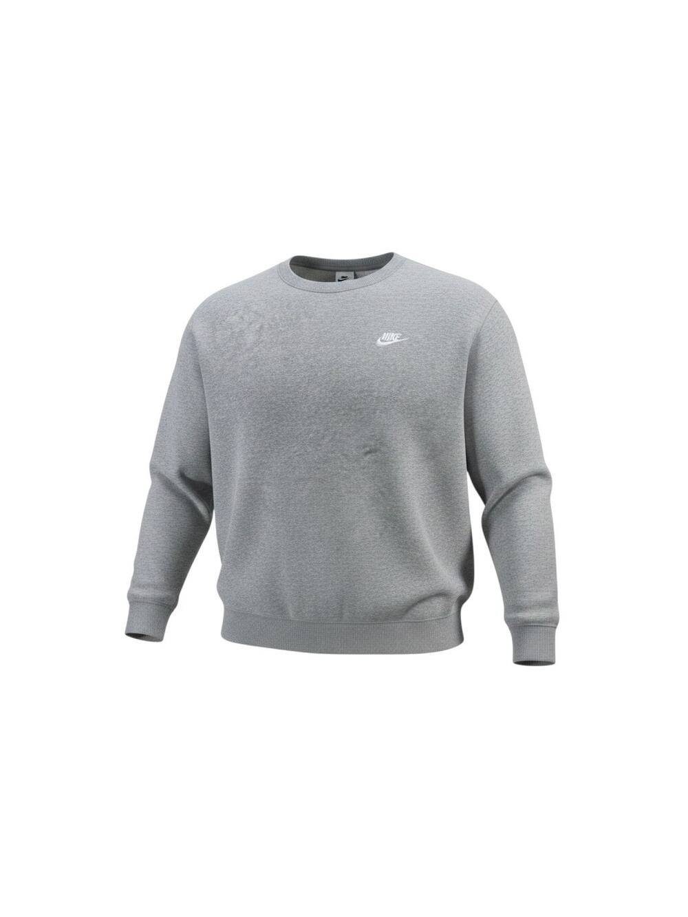 Nike Sportswear Sweatshirt Mens 3XL Gray Crewneck Embroidered Logo
